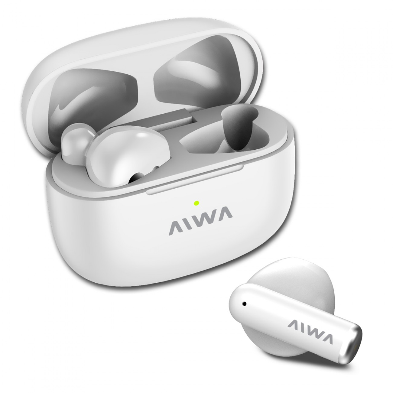 Auriculares Inalámbricos In-ear Aiwa Ata-306b Bluetooth Blancos