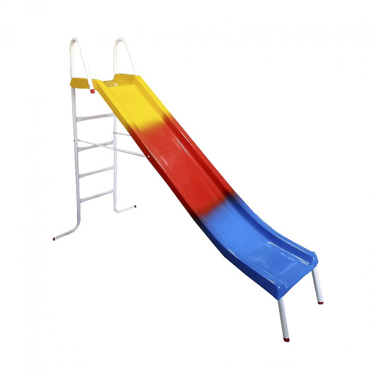 Tobogan Infantil 4 Escalones Fibra De Vidrio Multicolor - Genesio Hogar