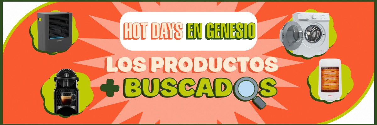 Productos + buscados hot days