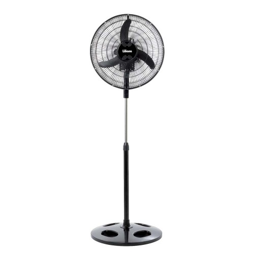 Ventilador De Pie Liliana Vp16p 16 220 v Negro Cantidad de aspas 5 Diámetro  16  Material de las aspas Plástico