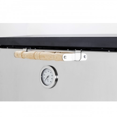 Imagen miniatura Horno Pizzero Sol Real 608i Gauchito Acero Inox 12 Pizzas Gas Env