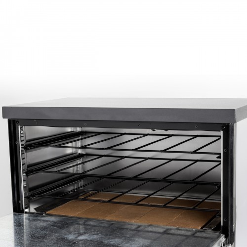 Imagen miniatura Horno Pizzero Sol Real 608i Gauchito Acero Inox 12 Pizzas Gas Env