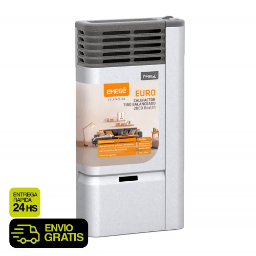 Calefactor Tiro Balanceado Emege Euro 2120 2000 Kcal/h