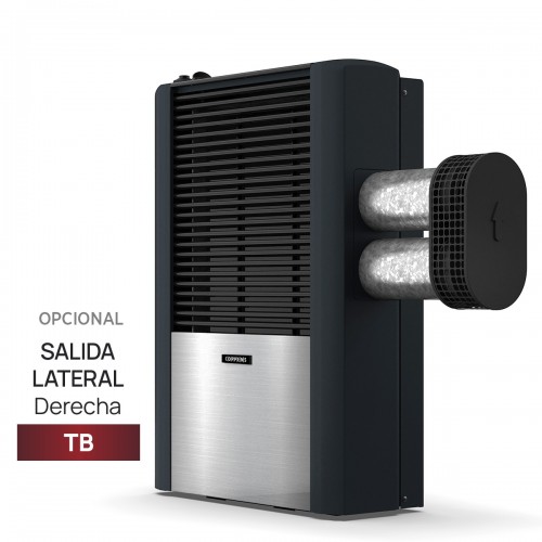 Calefactor Tiro Balanceado Coppens 6000 Cal Salida Derecha