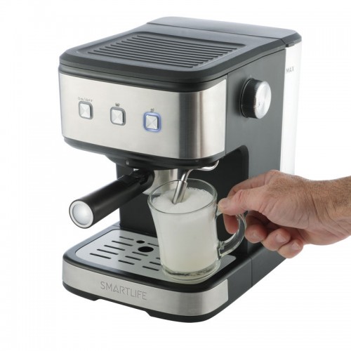 Imagen miniatura Cafetera Expreso Smartlife Sl-ec8501 Café Molido Y Cápsulas