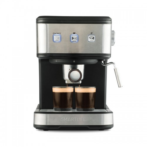 Imagen miniatura Cafetera Expreso Smartlife Sl-ec8501 Café Molido Y Cápsulas