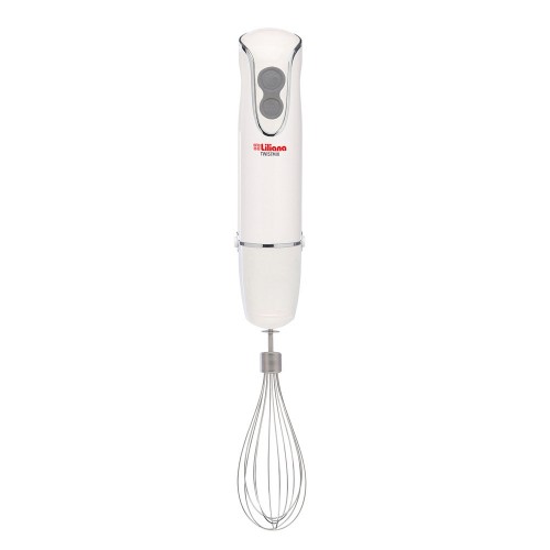 Imagen miniatura Batidora Mixer Minipimer Liliana Twistmix 450w Vaso Batidor Blanco