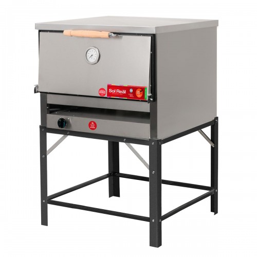 Horno Pizzero Sol Real 068 12 Pizzas Gas Natural
