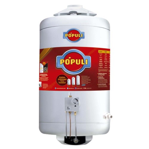 Termotanque A Gas Ecotermo Populi 45 C/sup 45 Lts Ge