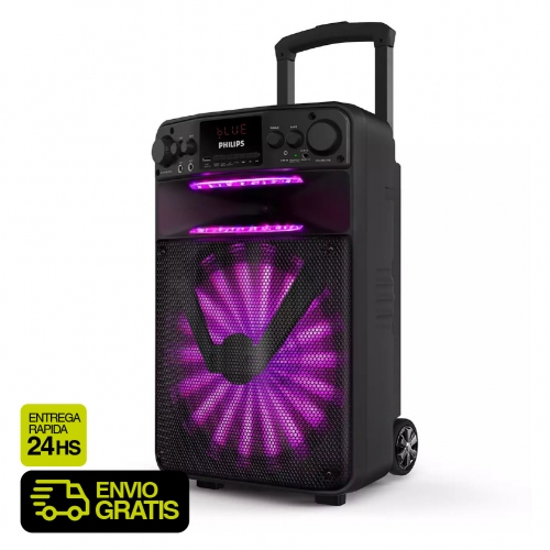 Parlante Portátil Philips Tax2706&sol;77 40w Rms Bluetooth Karaoke