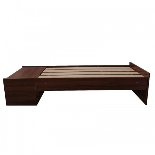 Imagen miniatura Cama 1 Plaza Platinum 952 0&period;90m Con Espacio De Guardado Cedro