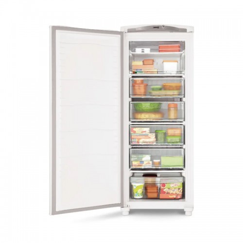 Imagen miniatura Freezer Vertical Whirlpool Wvu27d2 231 Lts Blanco