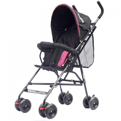 Cochecito Bebé Paraguita Bebesit 1052-a 8 Ruedas 15kg Rosa