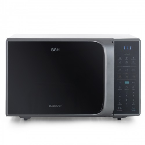 Microondas Bgh Quick Chef B228ds20 Eco 28 Lts Digital Silver
