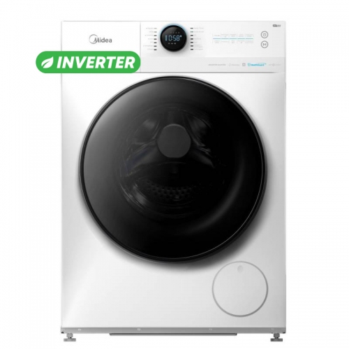 Lavarropas Carga Frontal Inverte Midea Mf200w80wb/w-a