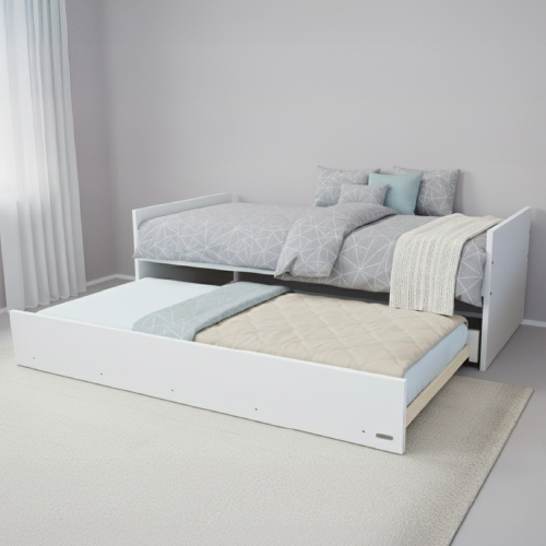Divan Cama Platinum 9570 Con Cama Inferior Blanco