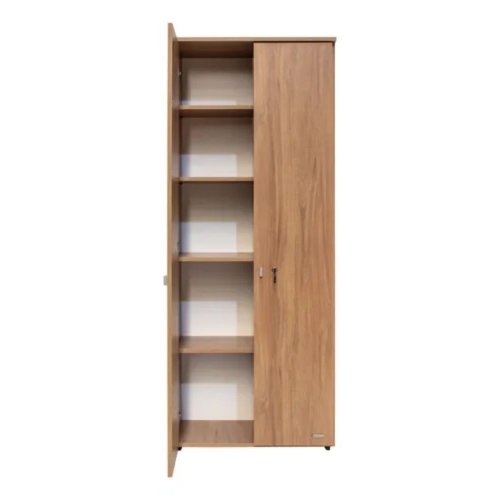 Imagen miniatura Biblioteca Platinum 529 2 Puertas Altas Con Cerradura Acacia