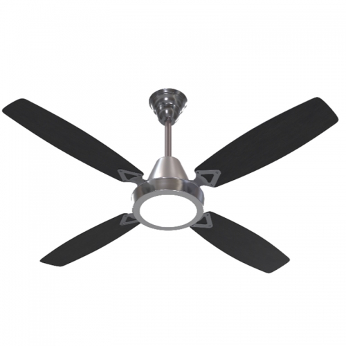 Ventlador De Techo Severbon 30134 85w Metal Luz Wengue