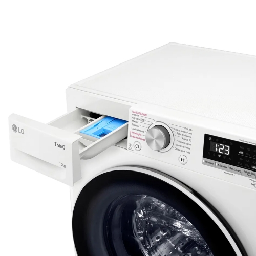 Imagen miniatura Lavarropas Automatico Lg Wm10wvc4s6 10 Kg 1400 Rpm Inverter