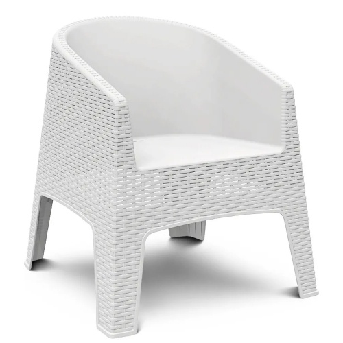 Sillon Plastico Voss 2000 Oasis Blanco