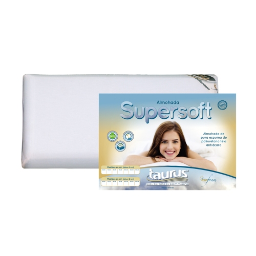 Almohada Taurus Espuma Tela Antialergica