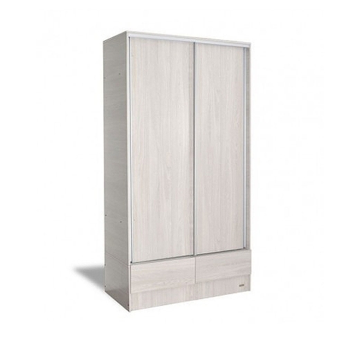 Placard Platinum 632-9 2 Puertas Corredizas Gris Andino