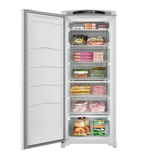 Imagen miniatura Freezer Vertical Whirlpool Wvu26mbdim 260lts Blanco