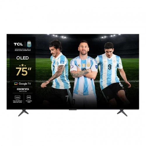 Imagen miniatura Smart Tv 75" Tcl 75p8k-b Qled Uhd Google Tv Hdmi Usb