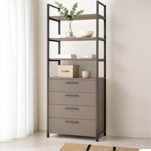 Mueble Organiza Silcar Esltm 64x180x39 Olmo Tribal