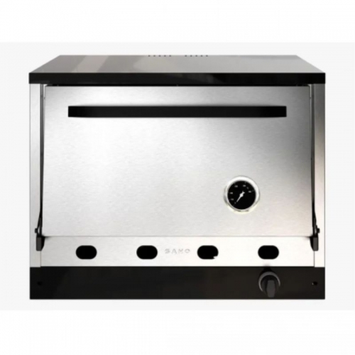 Imagen miniatura Horno Pizzero Saho Kuma-108038 6 Moldes Gn Inoxidable