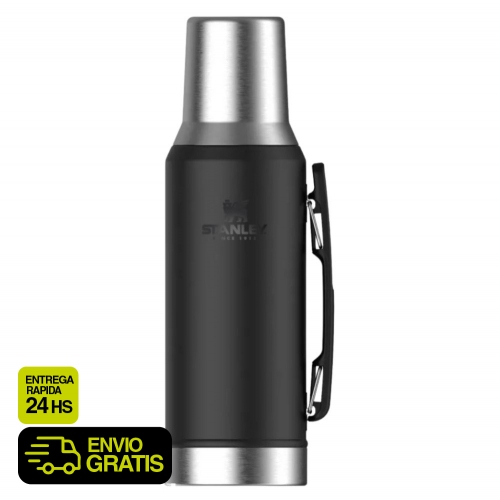 Termo Stanley 1&period;2 l Acero Inoxidable Negro