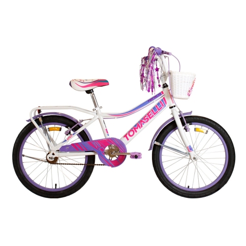 Bicicleta Rodado 20 Tomaselli Rider Full Lila
