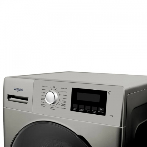 Imagen miniatura Lavarropas Inverter Whirlpool WNQ07AS 7Kg 1300RPM Titanium