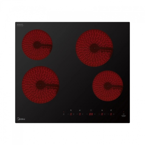 Anafe Elec Empotrable Midea EH-D104AR1 Vitrocer 4 Hornallas