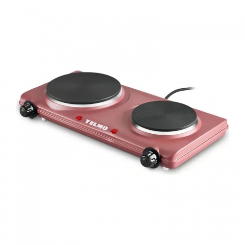 Imagen miniatura Anafe Electrico Yelmo AN-9906 1500W 2 Hornallas