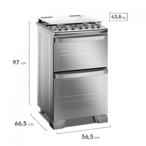 Imagen miniatura Cocina Electrolux F4EDM 4 Hornallas 56 Cm