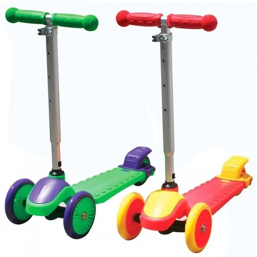 Tobogan Infantil 4 Escalones Fibra De Vidrio Multicolor - Genesio Hogar