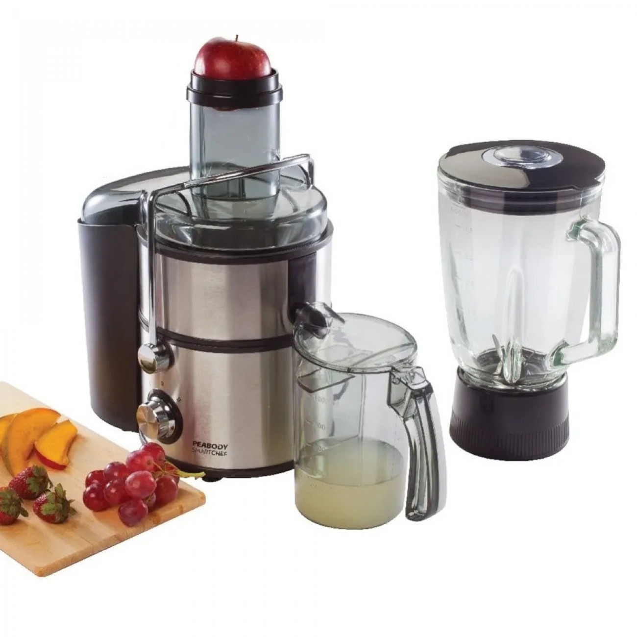 Imagen Juguera Eléctrica Peabody Pe-jl6003 800w Jarra Licuador 1.5l