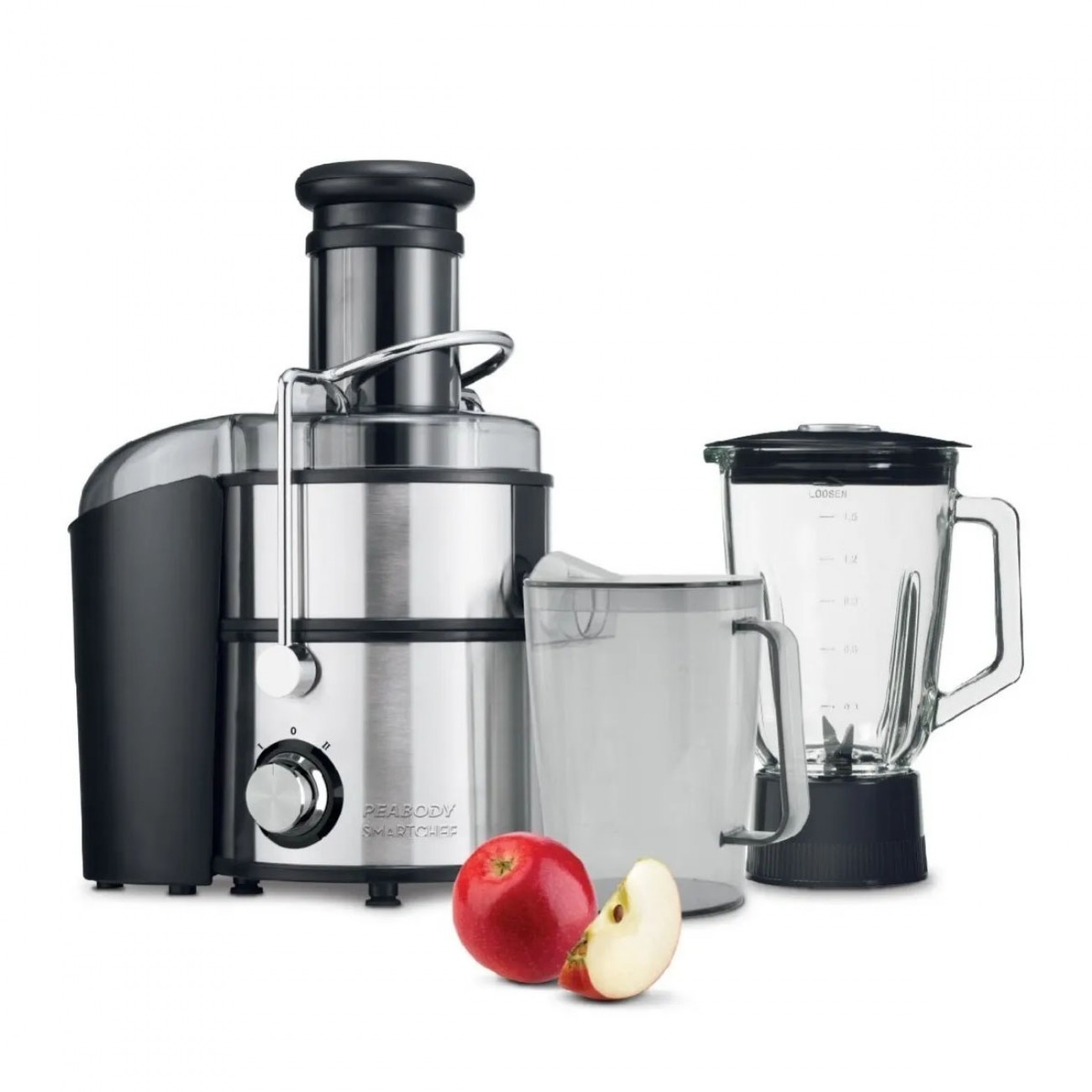 Imagen Juguera Eléctrica Peabody Pe-jl6003 800w Jarra Licuador 1.5l