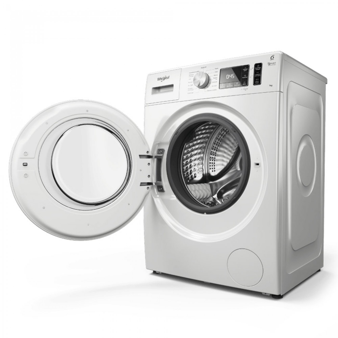 Imagen Lavarropas Automático Inverter Whirlpool Wnq70ab 7 Kg Blanco