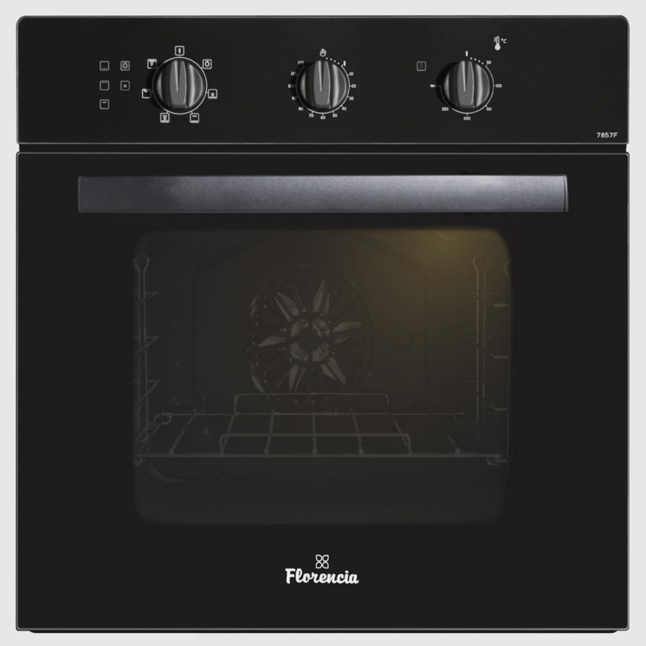 Imagen Horno Eléctrico De Empotrar Florencia Flor 7857f Convector