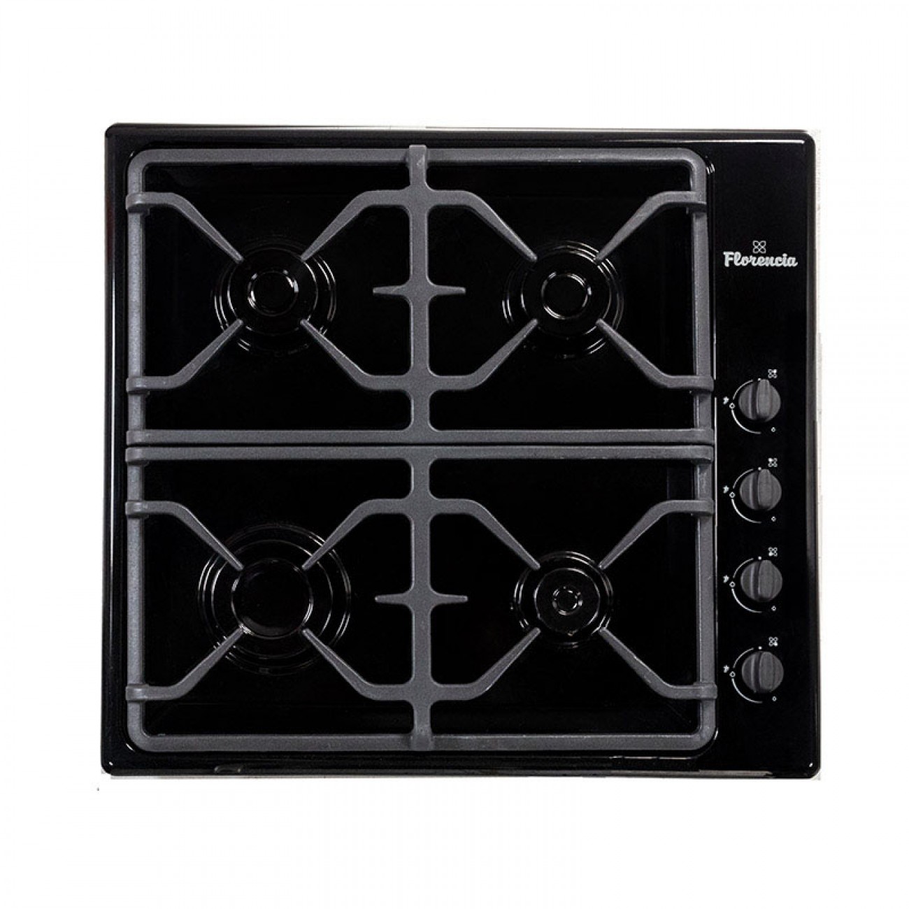 Imagen Anafe A Gas Empotrable Florencia 6747n 4h Encendido Negro