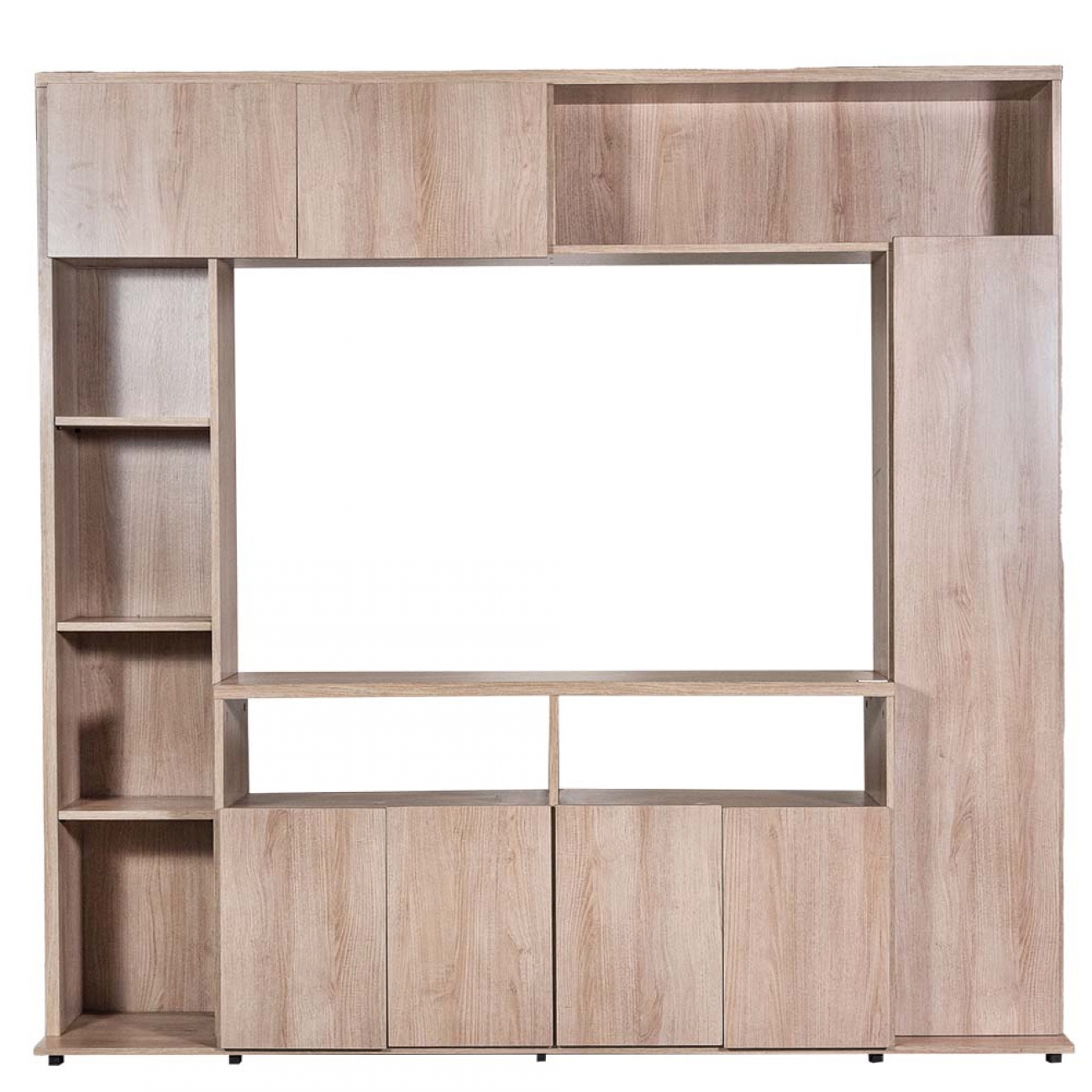 Imagen Mueble Modular Tv Led Platinum Mod 557 Savanna