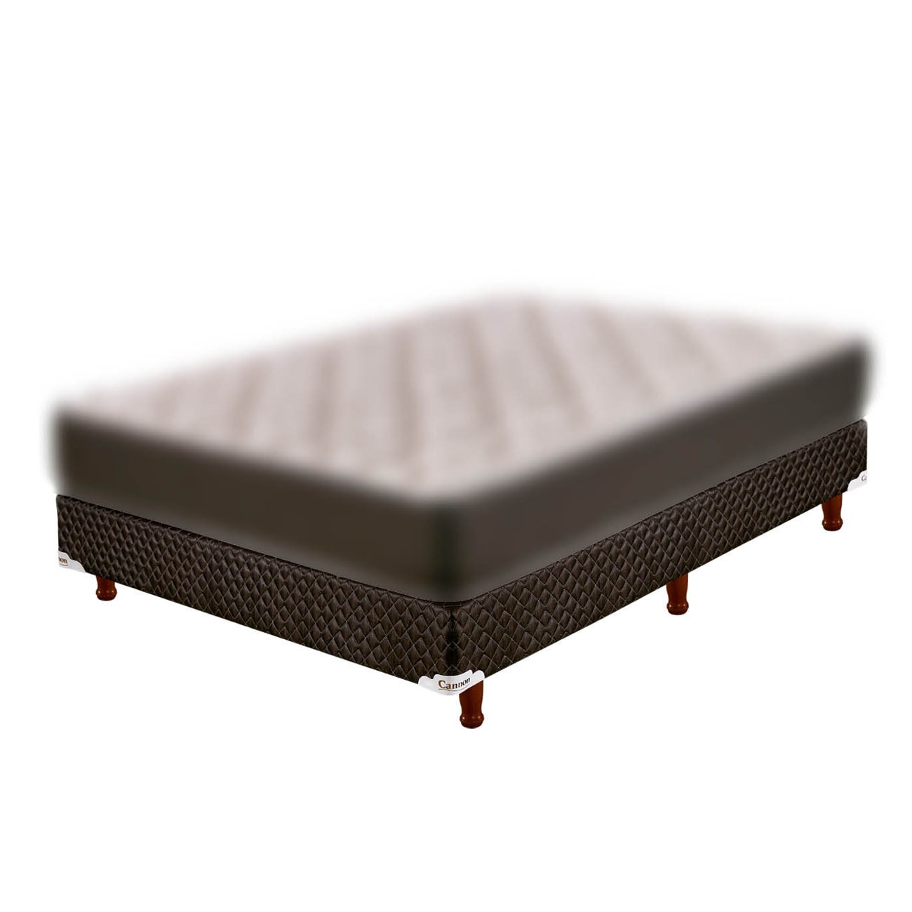 Imagen Base Sommier Box 1 1/2 Plazas Cannon Exclusive 130x190x21 Cm