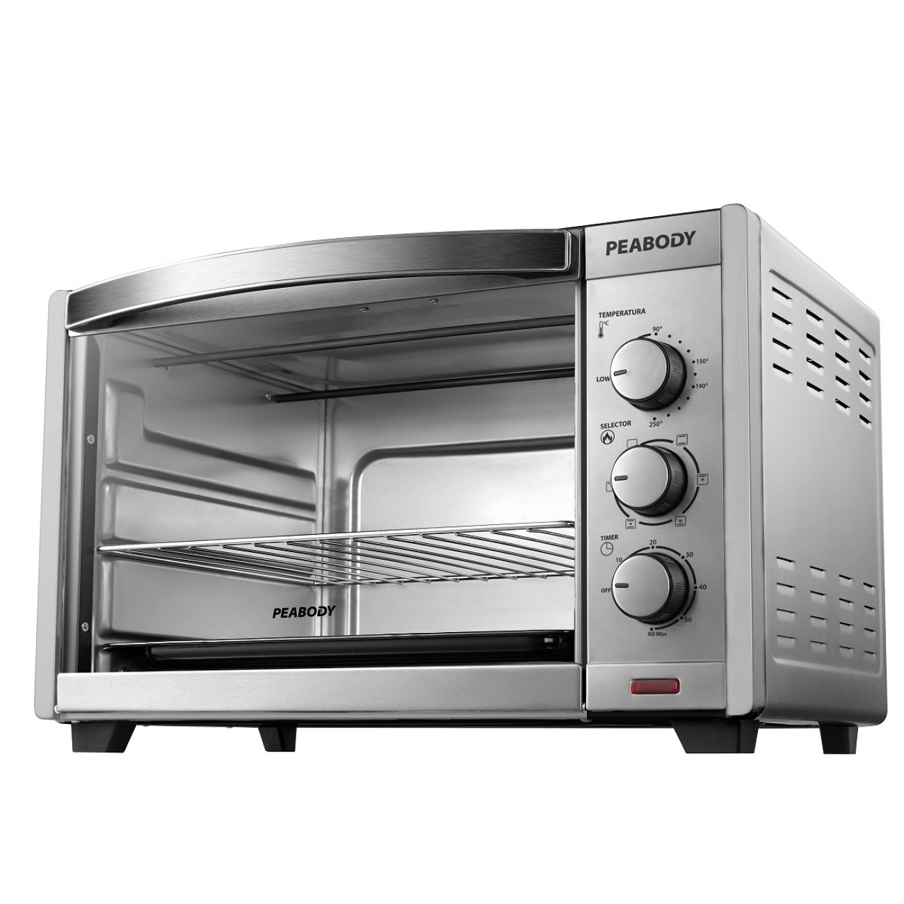 Imagen Horno El&eacute;ctrico Peabody Pe-he55s 54 Lts 2200w Convecci&oacute;n