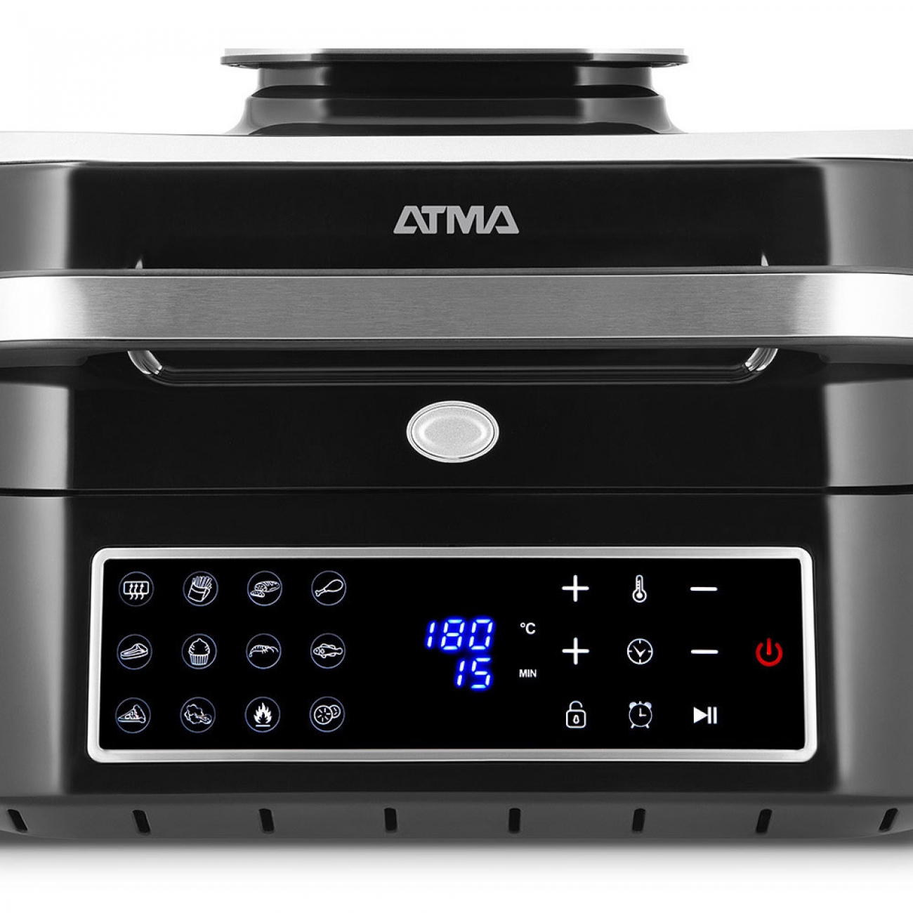 Imagen Freidora De Aire Atma Fr90dp 6.3 Lts Digital Con Grill