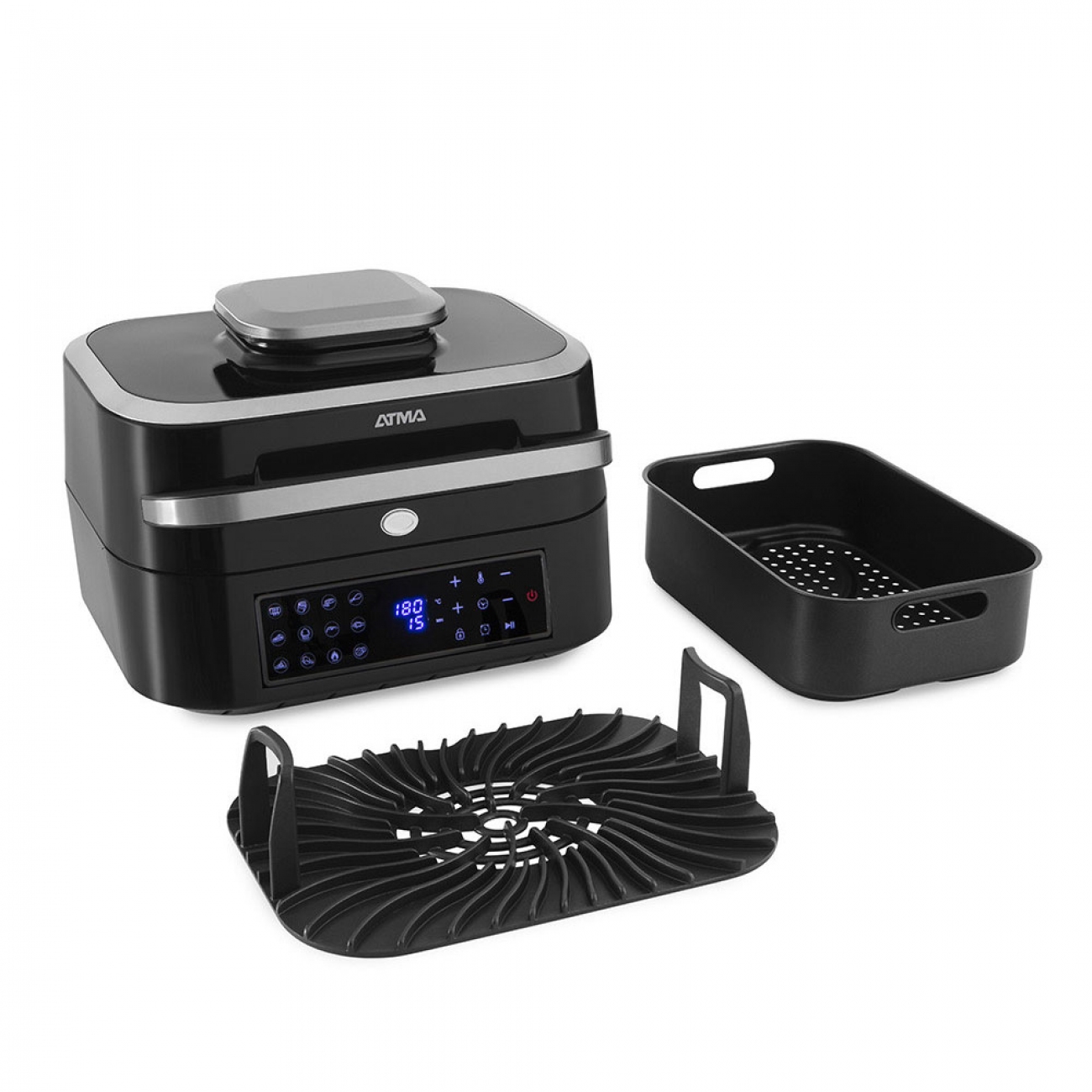 Imagen Freidora De Aire Atma Fr90dp 6.3 Lts Digital Con Grill