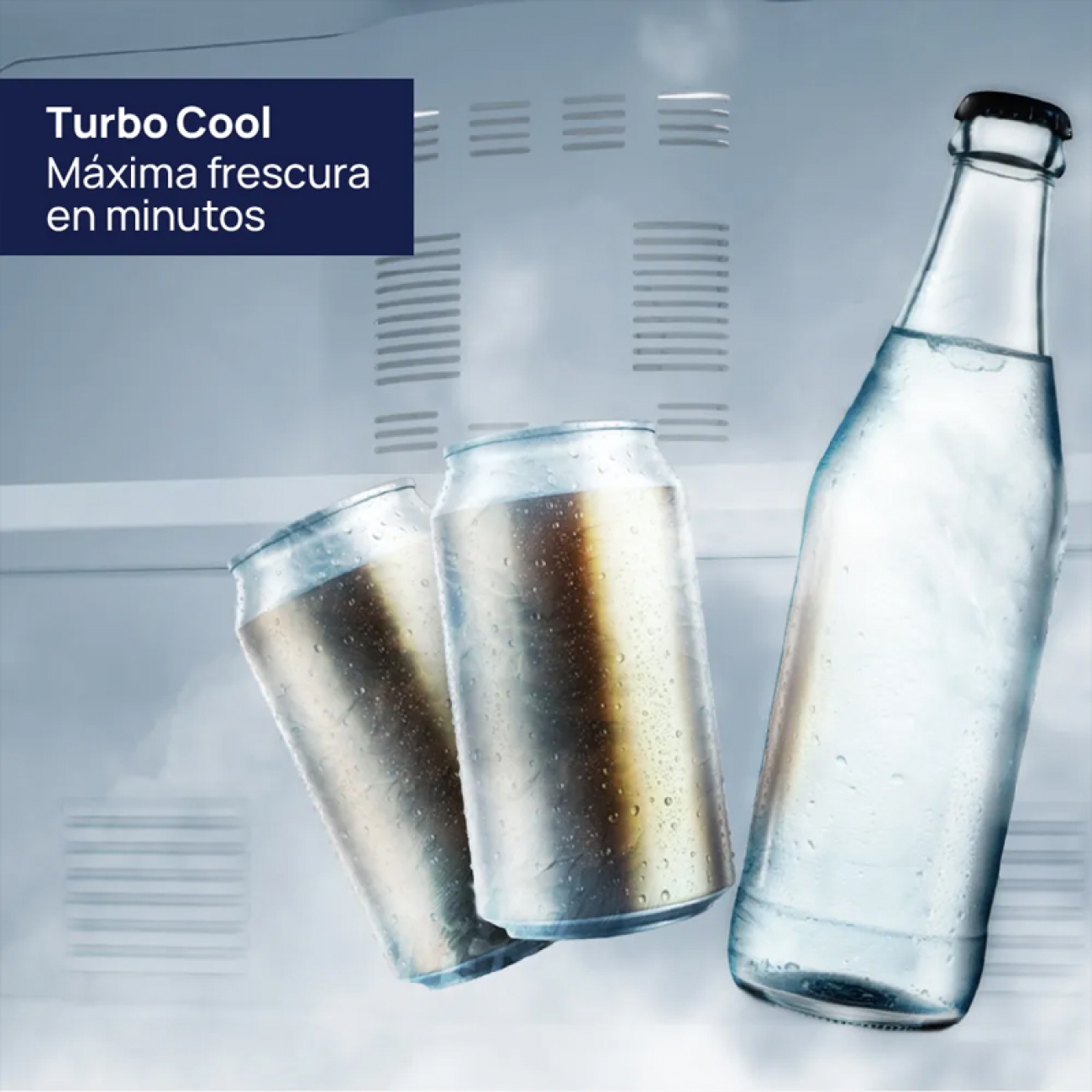Imagen Heladera No Frost Drean Rdp400fzrt 400 Lts Dispenser Silver