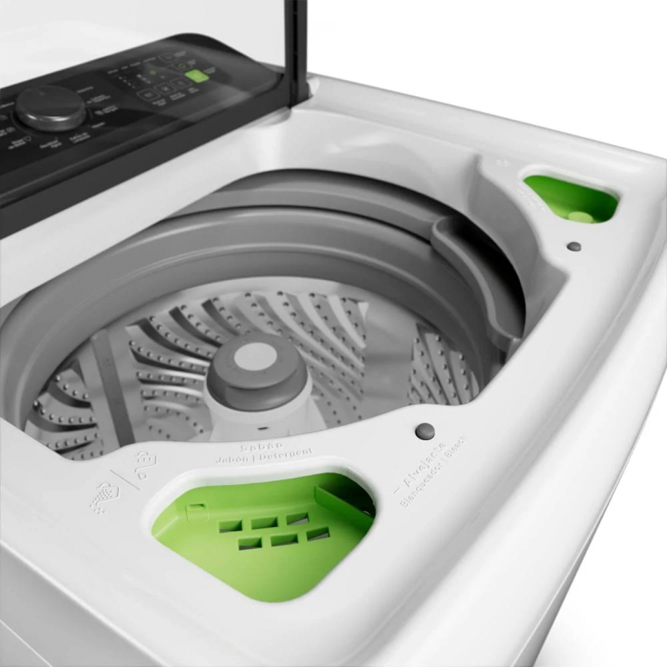 Imagen Lavarropas Automático Asiatico Eslabon De Lujo Ewn09ab 9 Kg