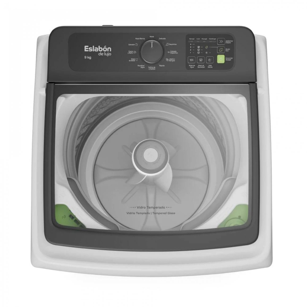 Imagen Lavarropas Automático Asiatico Eslabon De Lujo Ewn09ab 9 Kg